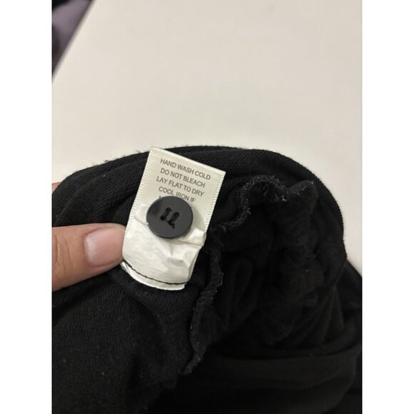 Max Studio Wide Leg Jumpsuit Short Sleeve Knit Stretchy Size Medium - Picture 12 of 15